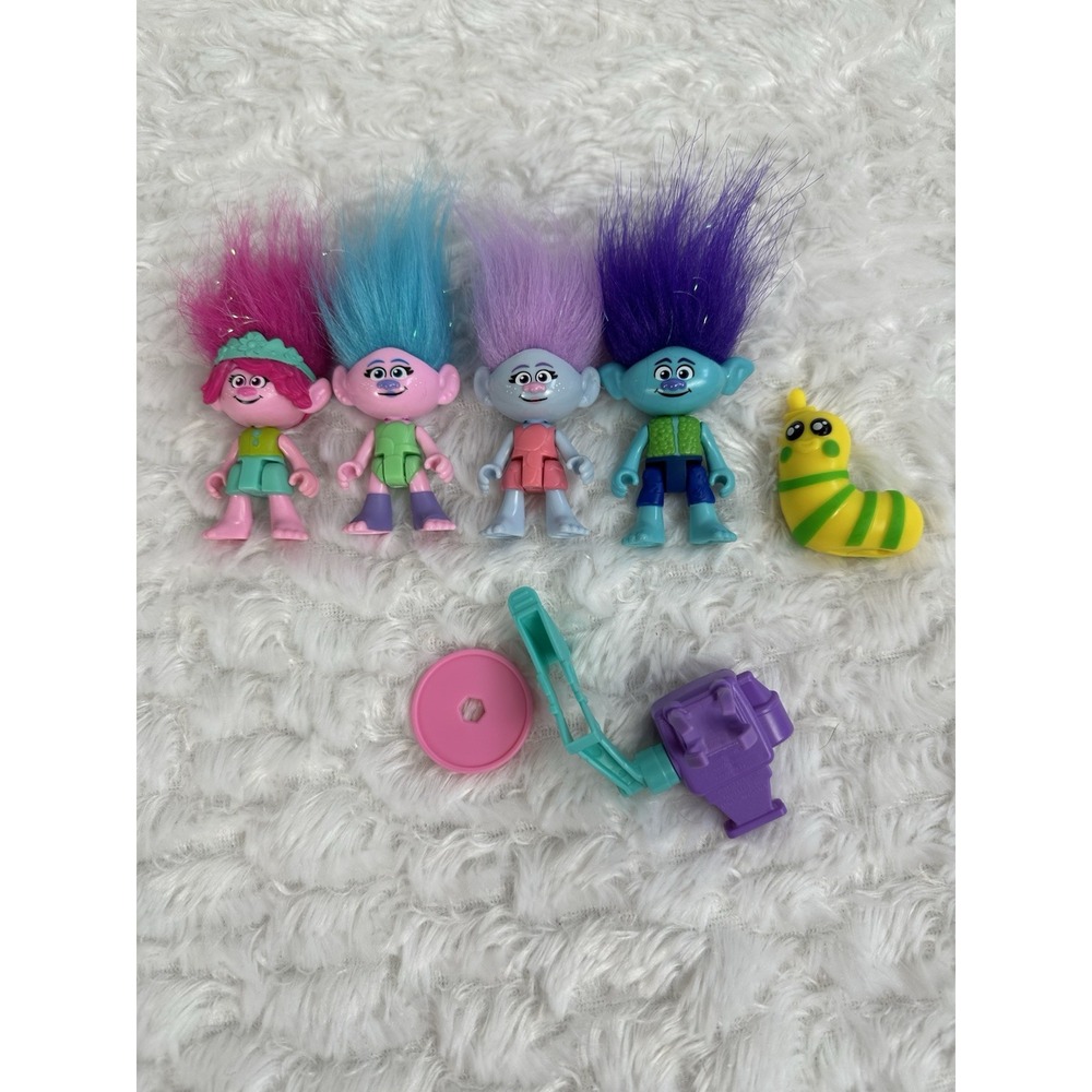 Imaginext DreamWorks Trolls Figures Multipack Playset - 7pc Birthday Cake Gift